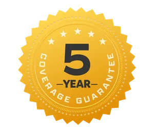 5-Year Coverage Guarantee