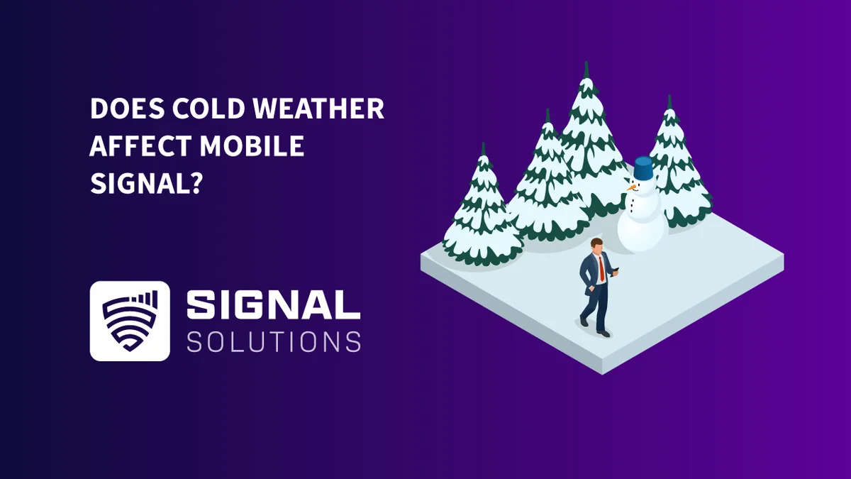 Does cold weather affect mobile signal?