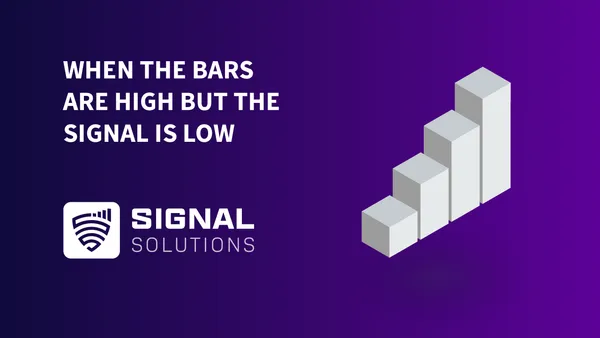 When The Bars Are High But The Signal Is Low