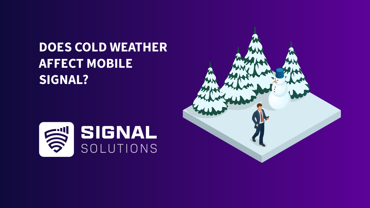 does cold weather affect mobile signal