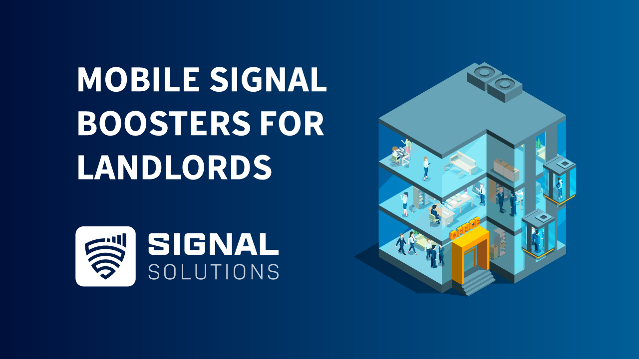 Mobile signal boosters for landlords