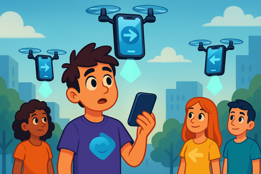 Phone Drones